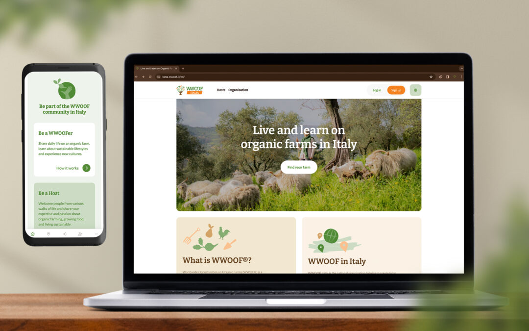 New look for the WWOOF website