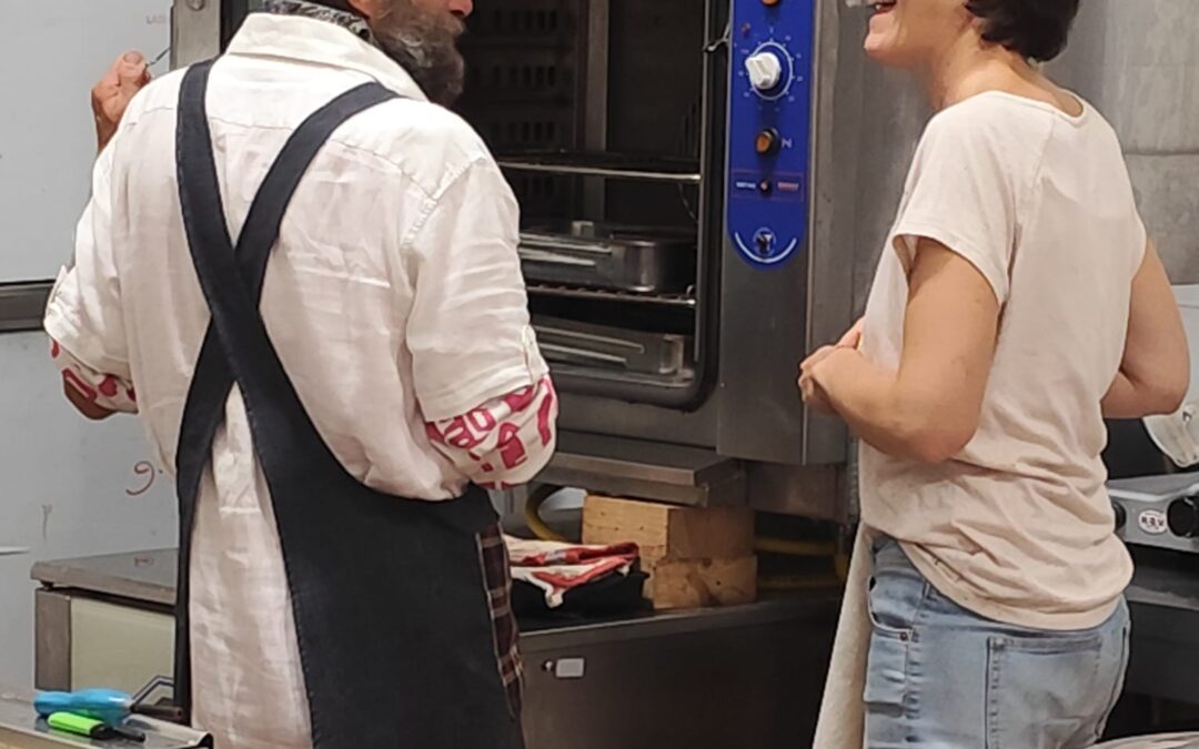 La cambusa durante le assembleee le riunioni locali