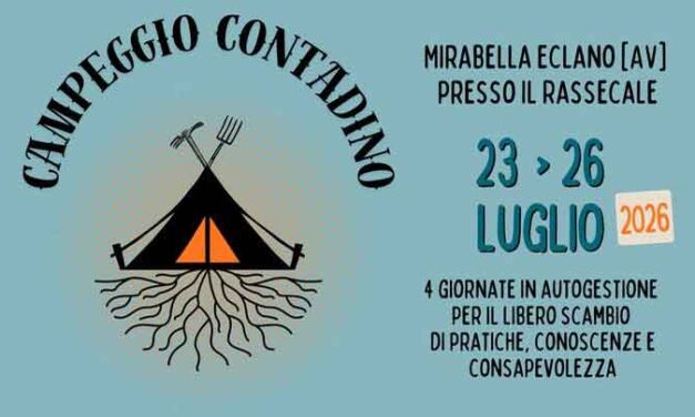 Campeggio contadino 2026