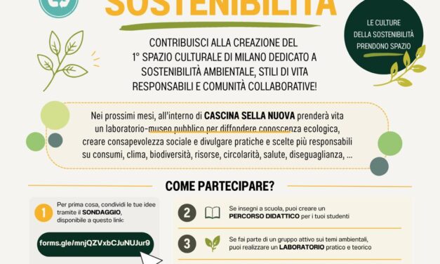 Nasce un nuovo laboratorio culturale a Cascina Sella Nuova!